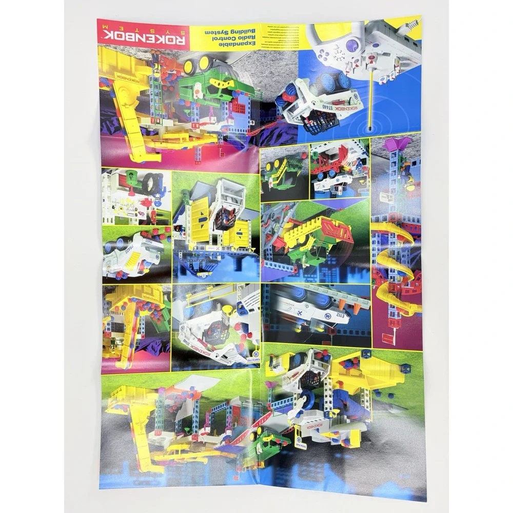 Rokenbok Construction World Instruction Manual and Extras